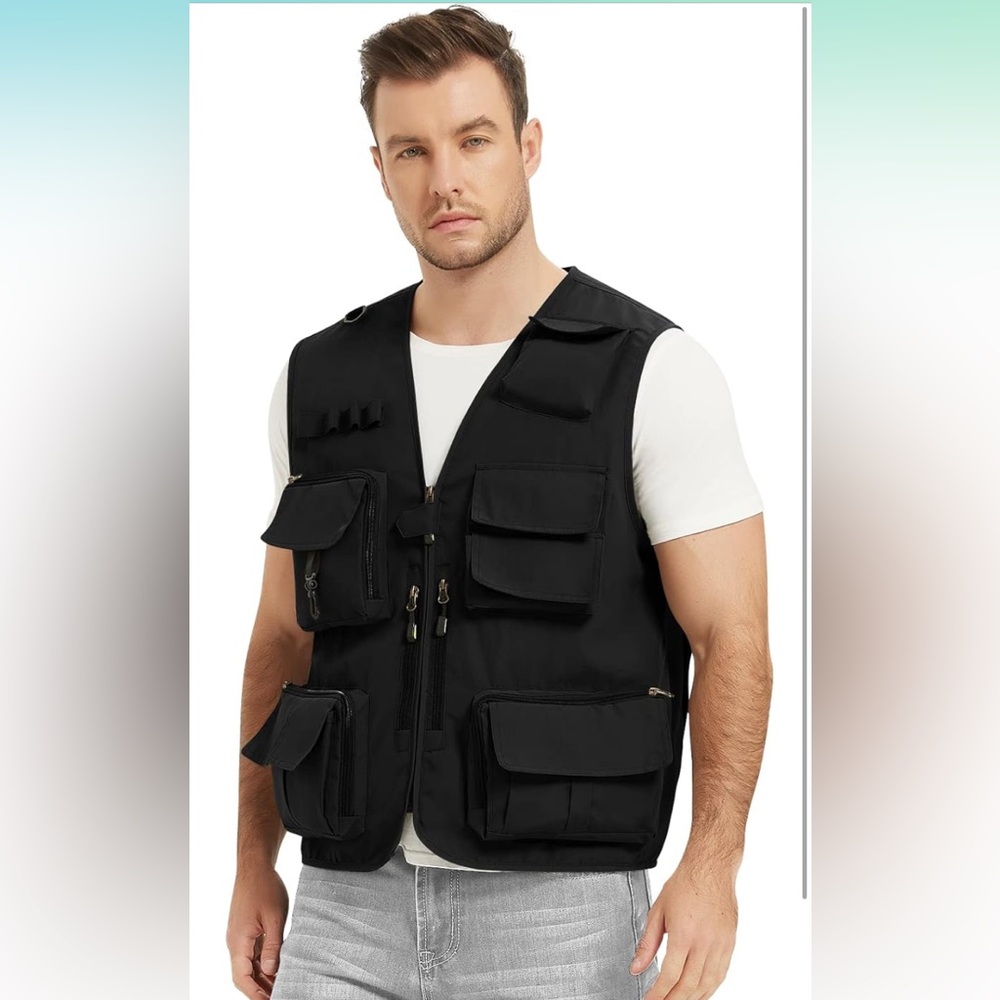Flygo Men's Casual Lightweight Outdoor Fishing